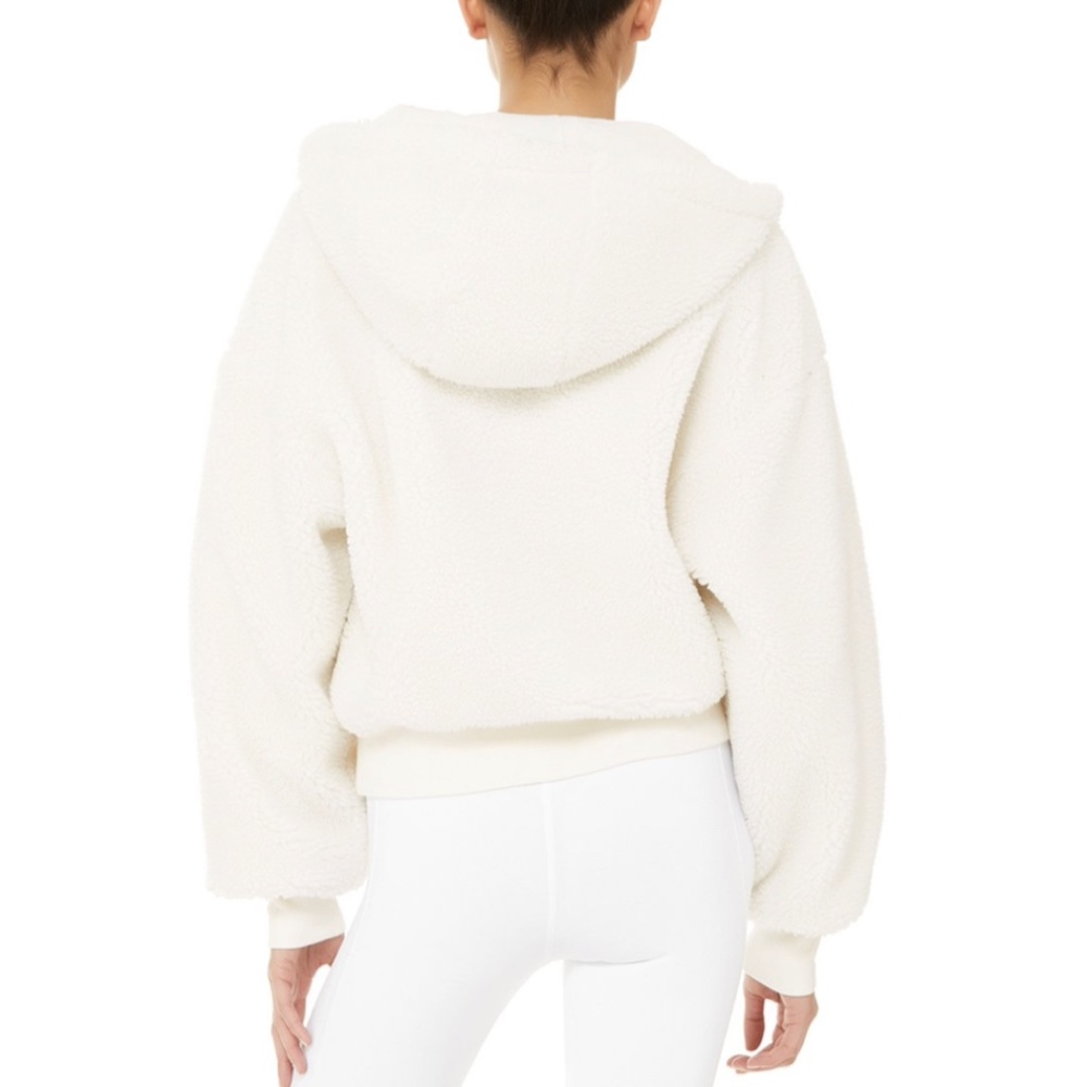 Alo Streetside Half Zip Crop Jacket NWT - Picture 2 of 3